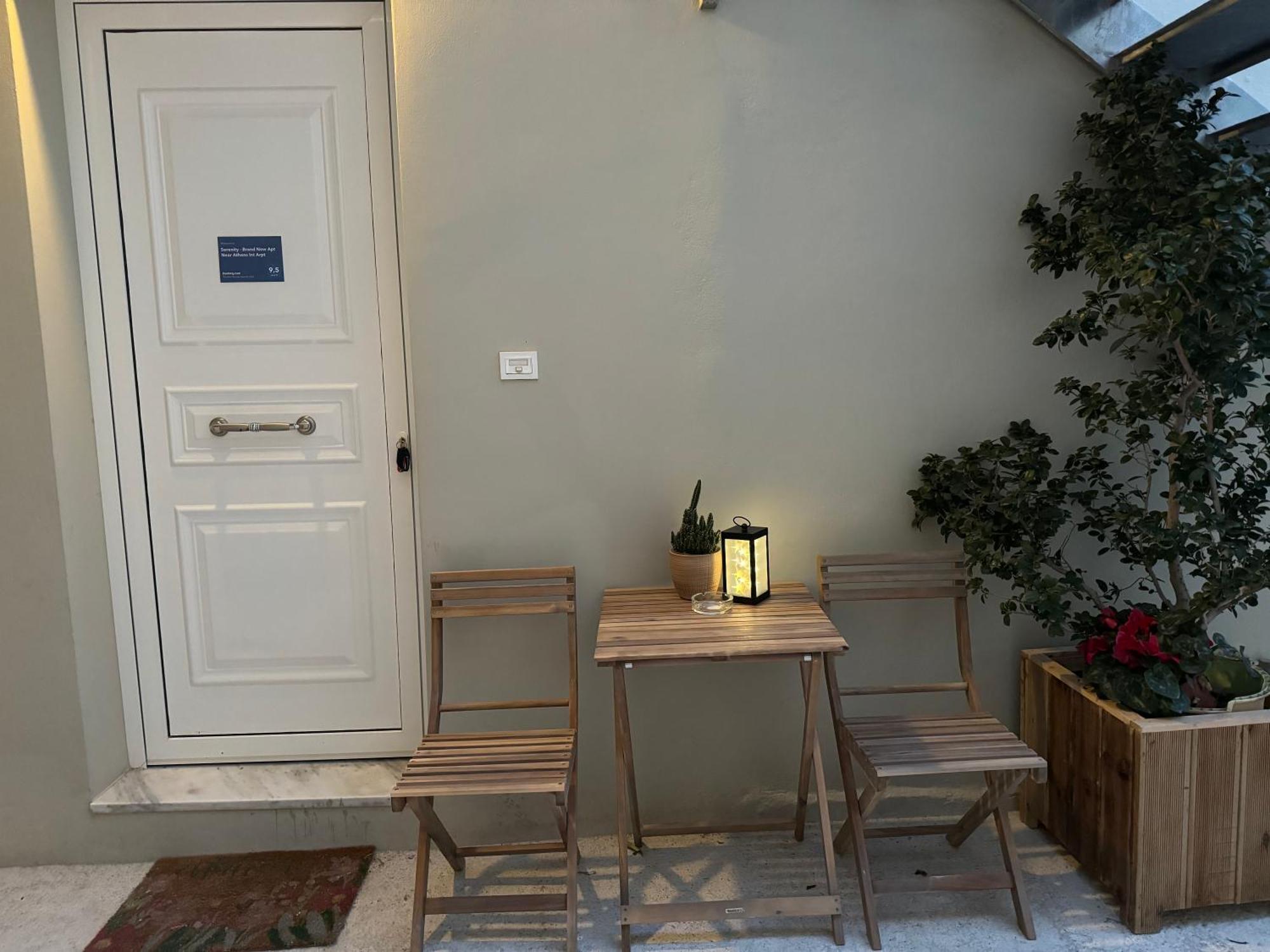Serenity - Brand New Apt Near Athens Int Arpt Spata  Luaran gambar